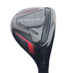 Used TaylorMade Stealth Rescue 3 Hybrid / 19 Degrees / Stiff Flex - Image 1