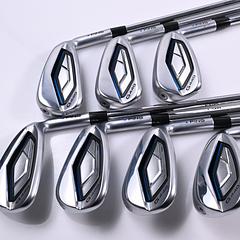 Ping G440 Irons / 6-PW+UW+SW / Blue Dot / Regular Flex Ping AWT 3.0 Shafts - Image 2