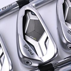 Ping G430 Irons / 5-PW / Blue Dot / Regular Flex Ping AWT 2.0 Shafts - Image 1