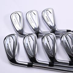 Left Hand Titleist T350 Irons / 5-PW+48° / Regular Flex AMT Red R300 Shafts - Image 2