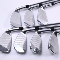 Left Hand Titleist T350 Irons / 5-PW+48° / Regular Flex AMT Red R300 Shafts - Image 3