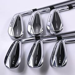 Taylormade Qi Irons / 6-PW+AW / Regular Flex AMT Red R300 Shafts - Image 2