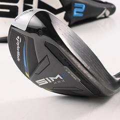 Taylormade SIM2 Max #4 Hybrid / 22 Degree / Stiff Flex Ventus Blue 7 Shaft - Image 1