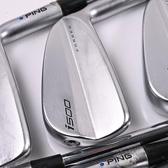 Ping i500 Irons / 5-PW+UW / Blue Dot / Regular Flex Ping AWT 2.0 Shafts - Image 1