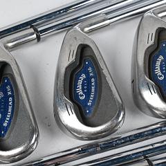 Callaway X-16 Irons / 4-PW+SW / Stiff Flex Steelhead X-16 Shafts - Image 1