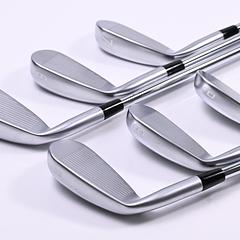 Mizuno JPX 923 Hot Metal Irons / 5-PW / Stiff Flex Dynamic Gold 105 S300 Shafts - Image 4