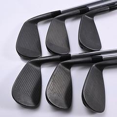 Left Hand Cobra King Forged Tec 2023 Black Irons / 5-PW / Stiff Flex KBS $-Taper - Image 3
