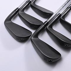 Left Hand Cobra King Forged Tec 2023 Black Irons / 5-PW / Stiff Flex KBS $-Taper - Image 4