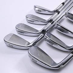Ping G410 Irons / 5-PW+UW+SW / White Dot / Regular Flex Ping AWT 2.0 Shafts - Image 4