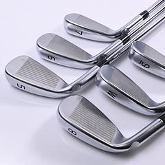 Ping G430 Irons / 5-PW / Green Dot / Regular Flex Ping AWT 2.0 Shafts - Image 4