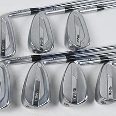 Ping G700 Irons / 5-PW+SW / Red Dot / Regular Flex Ping AWT 2.0 Shafts - Image 2