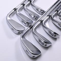 Left Hand Ping G440 Irons / 5-PW+UW+52+56 / Green Dot / Stiff Flex N.S.PRO 105 - Image 1