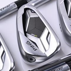 Ping G430 Irons / 6-PW+45+54 / Blue Dot / Regular Flex Ping AWT 2.0 Shafts - Image 1