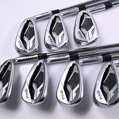 Ping G430 Irons / 6-PW+45+54 / Blue Dot / Regular Flex Ping AWT 2.0 Shafts - Image 2