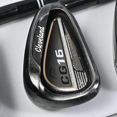 Cleveland CG16 Black Pearl Irons / 4-PW / Regular Flex Traction 85 Shafts - Image 1