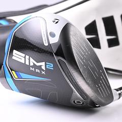 Taylormade SIM2 Max Driver / 10.5 Degree / Stiff Flex Fujikura Ventus Blue 5 - Image 1