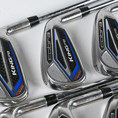Cobra King F8 One Length Irons / 5-PW+GW / Regular Flex One Flighted Shafts - Image 1