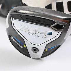 Taylormade SIM2 Ti #3 Wood / 15 Degree / Stiff Flex Tensei AV Raw Blue 65 Shaft - Image 2