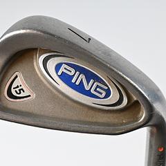 Ping i5 #7 Iron / Orange Dot / Regular Flex Ping TFC 100 Shaft - Image 1