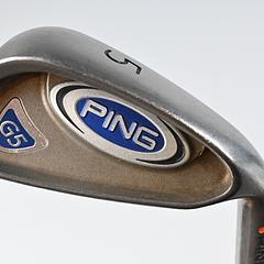 Ping G5 #5 Iron / 27 Degree / Orange Dot / Regular Flex Ping TFC 100 Shaft - Image 1