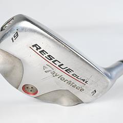 Taylormade Rescue Dual #3 Hybrid / 19 Degree / Stiff Flex Steel Shaft - Image 1