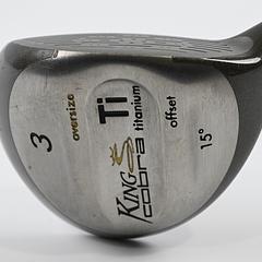 Cobra King Ti #3 Wood / 15 Degree / Regular Flex Offset Ti shaft - Image 2