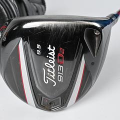 Titleist 913 D2 Driver / 9.5 Degree / Regular Flex Bassara Hi 55 Shaft - Image 2