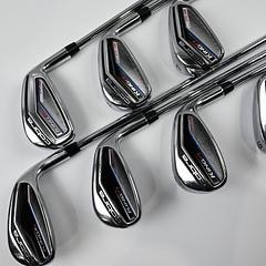 Cobra King F7 One Length Irons / 5-PW+GW / 5-PW+GW / Regular Flex King F7 Shafts - Image 2