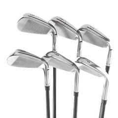 TaylorMade Qi Graphite Mens Left Hand Irons 5-SW Regular - Fujikura Ventus TR 6-R - Image 3
