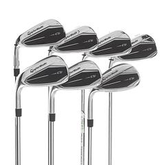 TaylorMade Qi Steel Mens Left Hand Irons 5-SW Regular - Fujikura Ventus TR 6-R - Image 1
