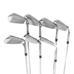 TaylorMade Qi Steel Mens Left Hand Irons 5-SW Regular - Fujikura Ventus TR 6-R - Image 3