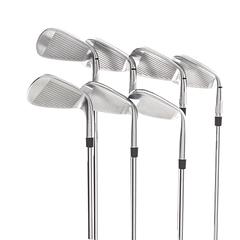 TaylorMade Qi Steel Mens Left Hand Irons 5-SW Regular - Fujikura Ventus TR 6-R - Image 4