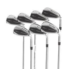 TaylorMade Qi Steel Mens Right Hand Irons 5-SW Regular - KBS Max MT 85 - Image 1