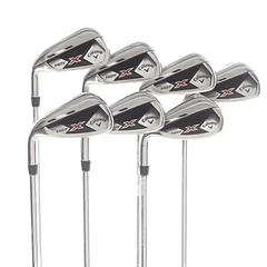 Callaway X Hot Steel Mens Left Hand Irons 5-AW Uniflex - - Image 1