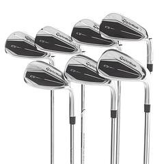TaylorMade Qi Steel Mens Right Hand Irons 5-SW Regular - KBS Max MT 85 - Image 1