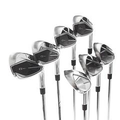 TaylorMade Qi Steel Mens Right Hand Irons 5-SW Regular - KBS Max MT 85 - Image 2