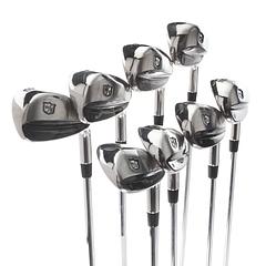 Wilson Launch Pad 2022 Steel Mens Right Hand Irons 5-GW+SW Ultralite - KBS Max Ultralite - Image 2