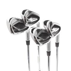 Titleist T300 2021 Steel Mens Right Hand Irons 8-GW Regular - AMT Red R300 - Image 2