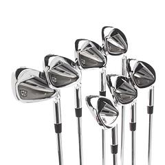 Wilson Dynapower Steel Mens Right Hand Irons 4-PW Stiff - Dynamic Gold Mid 115 S300 - Image 2