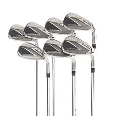 TaylorMade Stealth Steel Mens Right Hand Irons 5-SW Regular - KBS Max MT 85 - Image 1