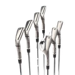 TaylorMade Stealth Steel Mens Right Hand Irons 5-SW Regular - KBS Max MT 85 - Image 3