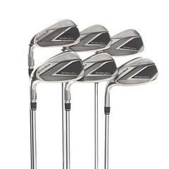 TaylorMade Stealth Steel Mens Left Hand Irons 6-SW Regular - KBS Tour Lite - Image 5