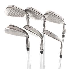 TaylorMade Stealth Steel Mens Left Hand Irons 6-SW Regular - KBS Tour Lite - Image 6