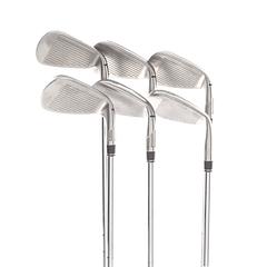 TaylorMade Stealth Steel Mens Left Hand Irons 6-SW Regular - KBS Tour Lite - Image 1