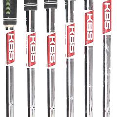 TaylorMade Stealth Steel Mens Left Hand Irons 6-SW Regular - KBS Tour Lite - Image 3