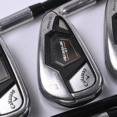 Callaway Rogue ST Max OS Irons / 5-PW+AW / Regular Flex Tensei AV Blue 65 Shafts - Image 1