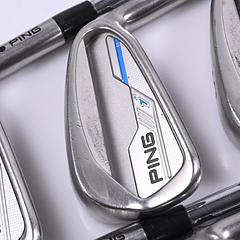 Ping i-Series E1 Irons / 4-PW+UW / Black Dot / Regular Flex Project X Steel - Image 1