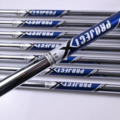 Ping i-Series E1 Irons / 4-PW+UW / Black Dot / Regular Flex Project X Steel - Image 5