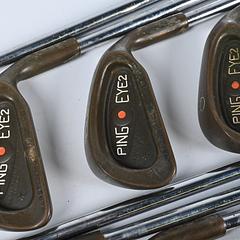 Ping Eye 2+ BeCu Irons / 3-PW+SW / Orange Dot / Regular Flex Dynamic Gold Shafts - Image 1