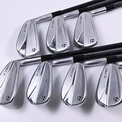 Taylormade P790 2021 Irons / 5-PW+AW / Regular Flex Recoil DART 65 Shafts - Image 2